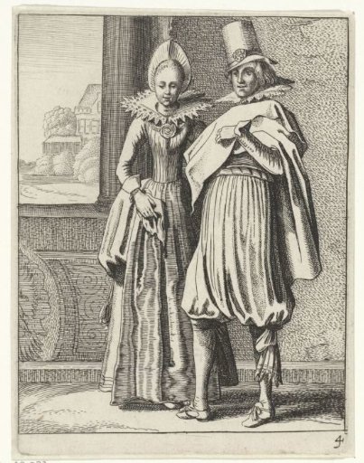 Elegantly Dressed Couple D