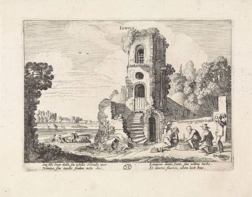 Landscape with a Ruined Tower: June
