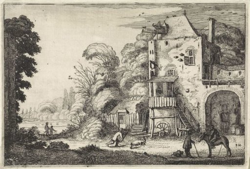 Inn in a landscape