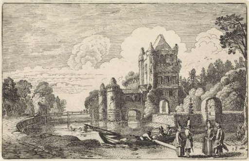 Landscape with the Amsterdam Gate at Haarlem