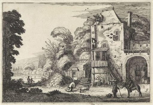 Inn in a landscape