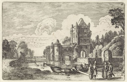 Landscape with the Amsterdam Gate at Haarlem