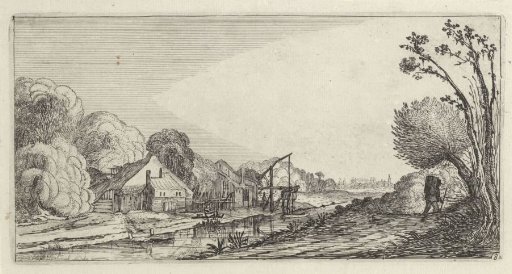 Farmhouses by a Canal