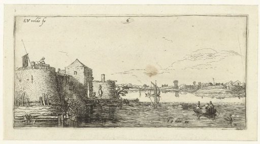 Fort with defensive works of Tholen on the Scheldt