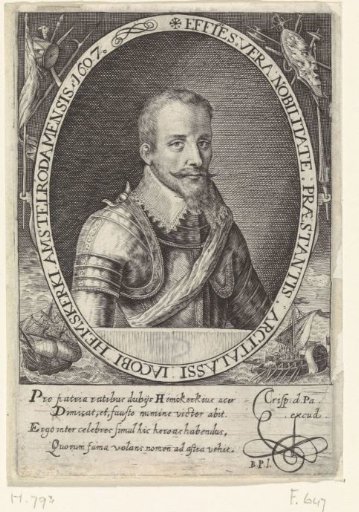 Portrait of Jacob van Heemskerck