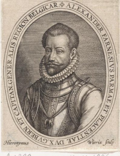Portrait of Alessandro Farnese, Duke of Parma