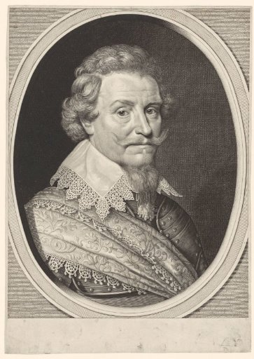 Portrait of Ernst Casimir, count of Nassau-Dietz
