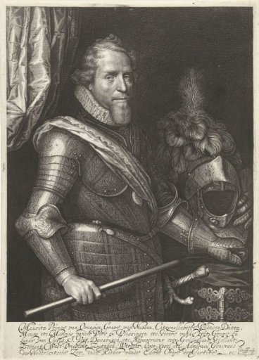 Portrait of Maurits, prince of Orange