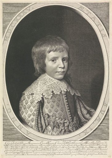 Portrait of Willem II, Prince of Orange, at the age of 9