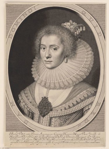 Portrait of Amalia van Solms