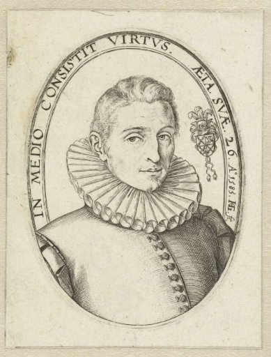 Portrait of a 26-year-old man