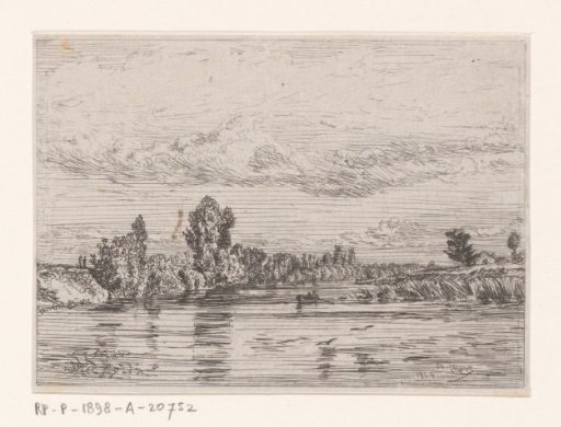 River Landscape near Asnières