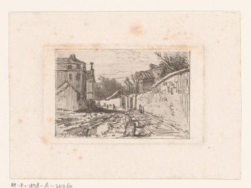 View of a Road in Paris
