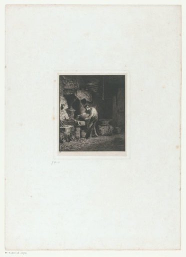 Smith in a smithy