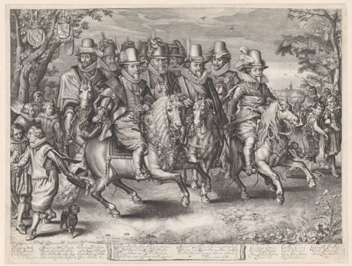 Cavalry Procession of the Six Princes of the House of Orange-Nassau