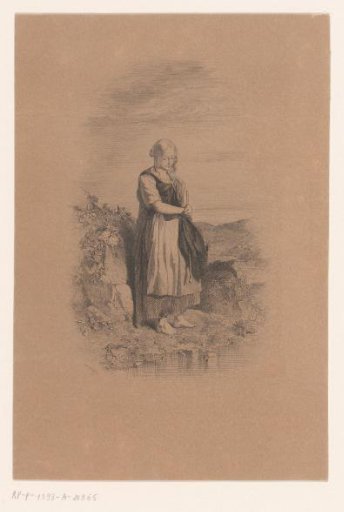 Woman looking at the water