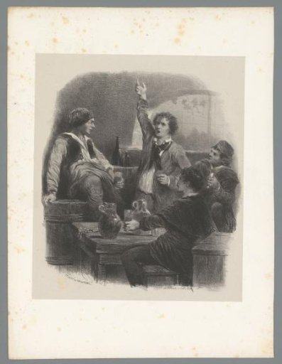 Drinking and Smoking Young Men