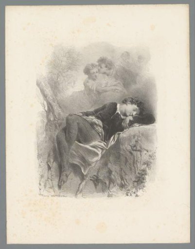 Dreaming Boy in Nature