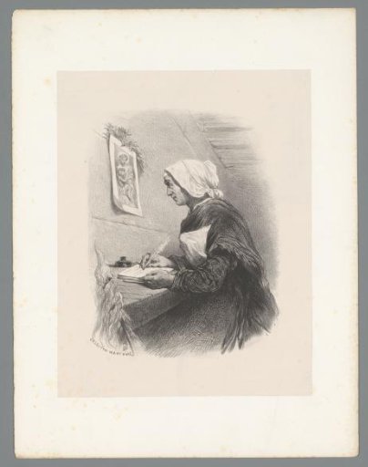 Woman Writing