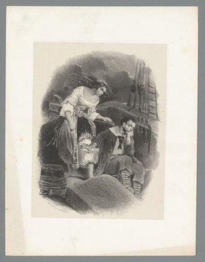 Man and woman on a ship