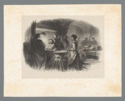 Men at Work in a Forge