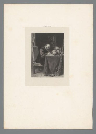 Portrait of Ambroise Paré at a Writing Desk