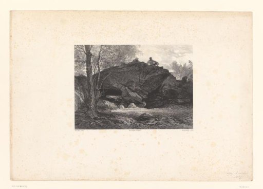 Two men on a rocky outcrop
