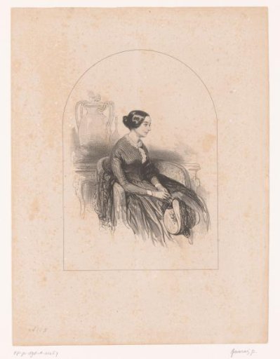 Portrait of Mademoiselle Nourtier