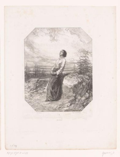 Young Woman Looking at the Sky