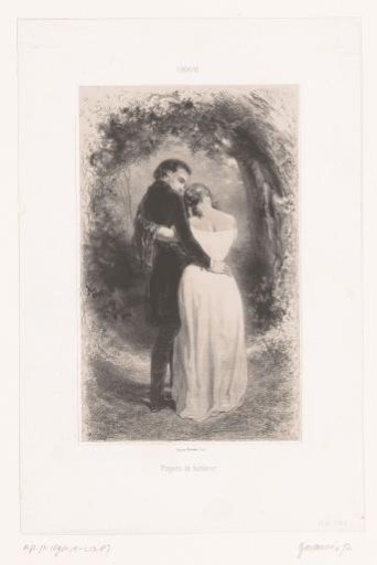 Lovers on a Forest Path