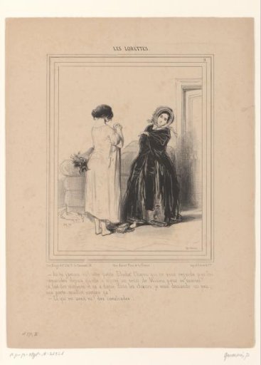 Woman speaking to another woman at home