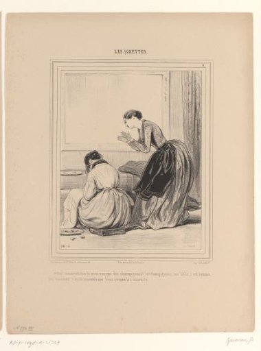 Two women with mushrooms