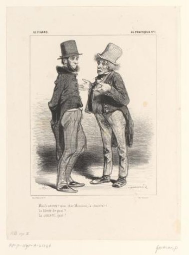 Two men discussing freedom