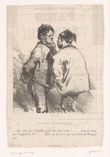 Two men speaking to each other on the street