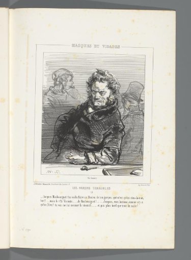 Man with pipe in the café