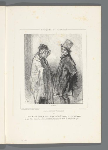 Old woman speaking to young man on the street