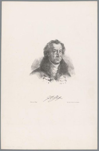 Portrait of Johann Wolfgang von Goethe