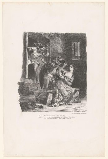 Faust Attempts to Persuade Gretchen to Flee from the Dungeon