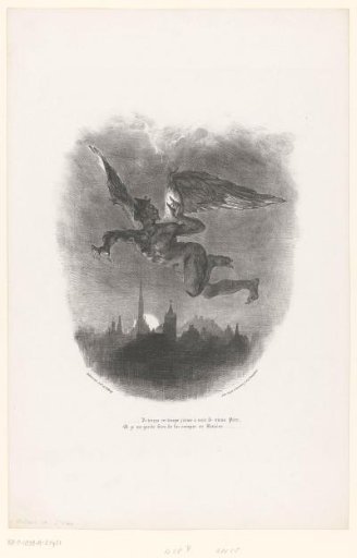 Mephisto Flying over the City