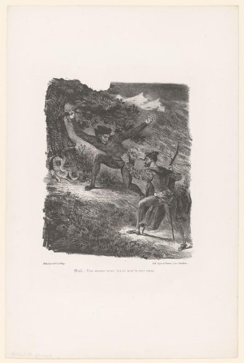 Faust and Mephisto Climb the Blocksberg