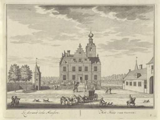 Front view of Castle Zuilenstein