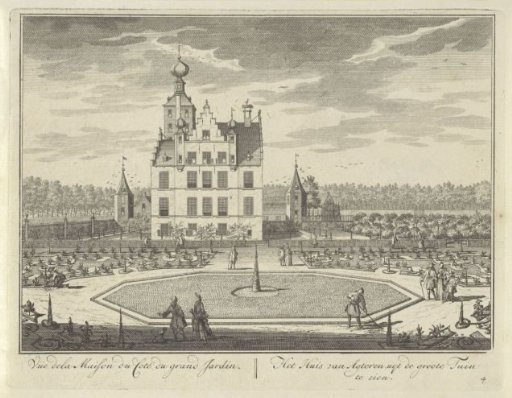 Rear view of Castle Zuilenstein