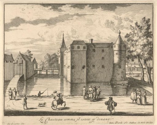 Castle Gunterstein as it Used to Be