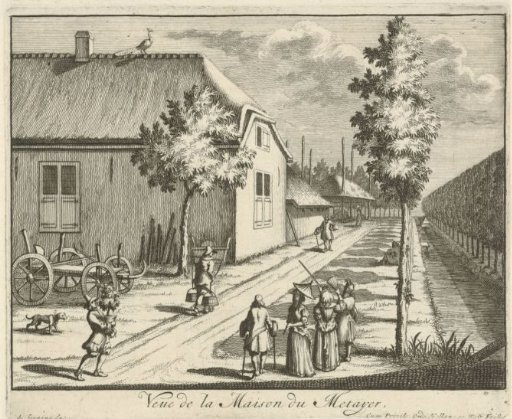 Farmstead near Gunterstein Castle, Breukelen