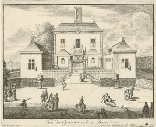 Front View of Castle Gunterstein, Breukelen