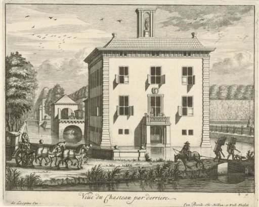 Rear View of Castle Gunterstein, Breukelen