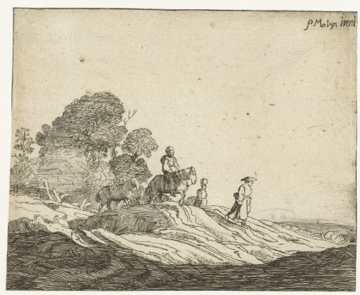 Landscape with Horses