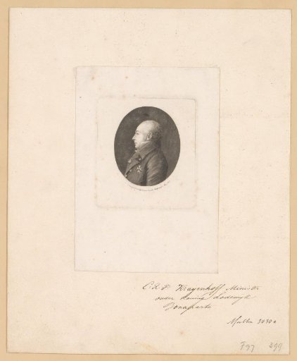 Portrait of Cornelis Rudolphus Theodorus Krayenhoff