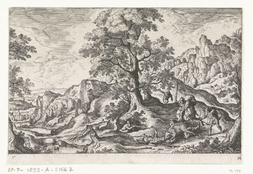 Meleager Kills the Wild Boar