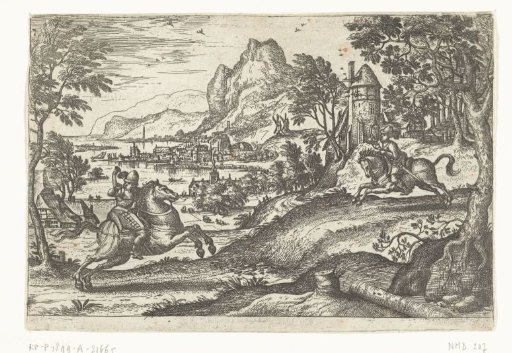 Landscape with Two Riders.